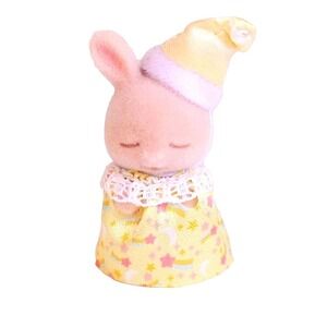 Calico‎ Critters Sylvanian Families Milk Rabbit Baby - Miniature Animal Doll